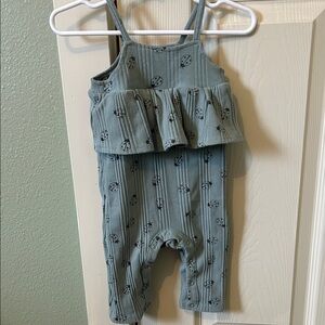 Grayson mini green romper